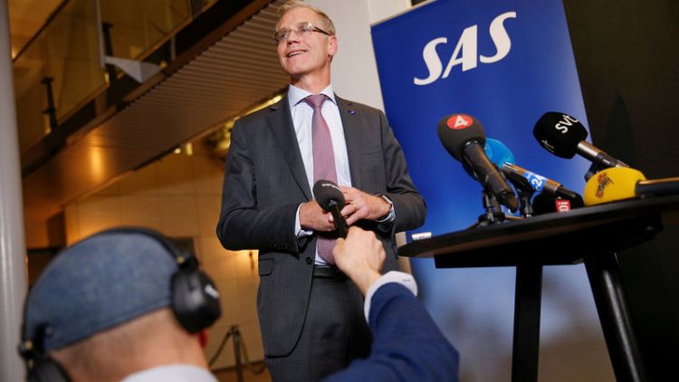 SAS CEO says deal reached with unions to end week-long pilot strike