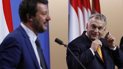 Toninelli, stupisce Salvini con Orban Toninelli, stupisce Salvini con Orban