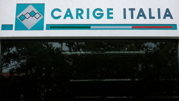 Italian banks to meet on Monday on Carige's rescue plan - sources