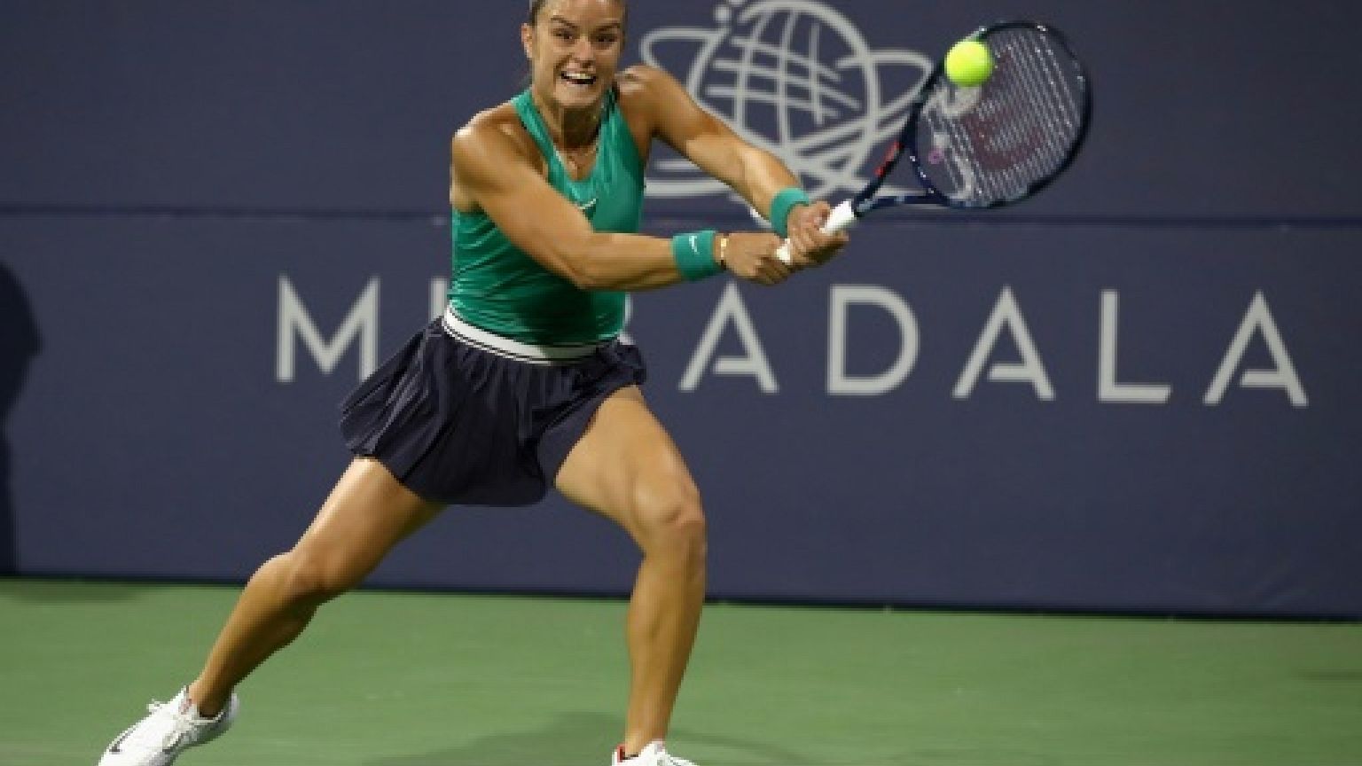 Tennis: Sákkari rejoint Konta en finale à Rabat
