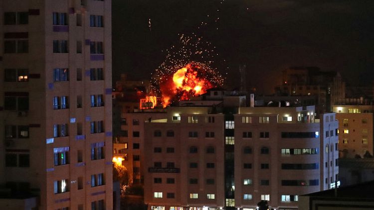 Gaza-Israel violence flares into second day with rocket attacks, air strikes