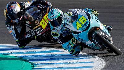Spagna, a Dalla Porta la pole in Moto3 Spagna, a Dalla Porta la pole in Moto3