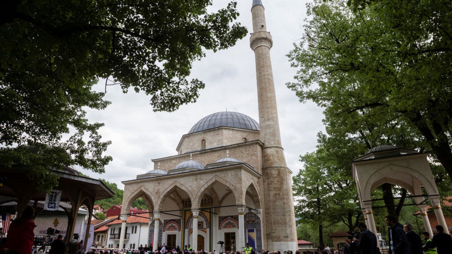 War-ravaged Bosnian mosque reopens in move towards reconciliation