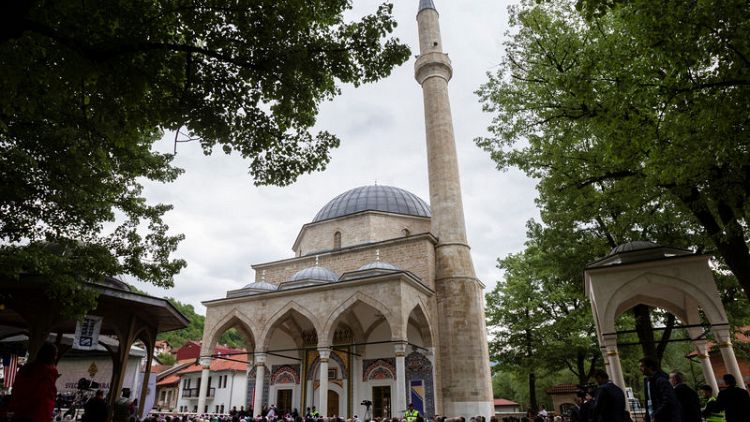 War-ravaged Bosnian mosque reopens in move towards reconciliation