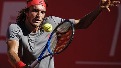 Tennis: Estoril, finale Tsitsipas-Cuevas Tennis: Estoril, finale Tsitsipas-Cuevas