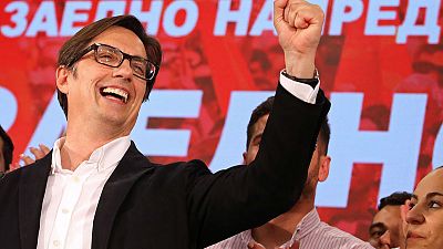 North Macedonia's pro-Western candidate wins presidential vote North Macedonia's pro-Western candidate wins presidential vote