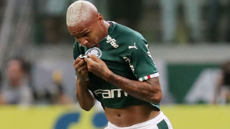 Palmeiras go top in Brazil with 1-0 win over Internacional