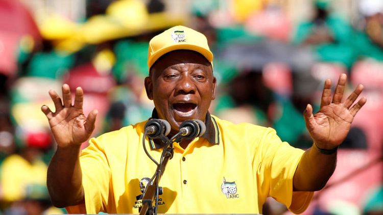 South Africa's ruling ANC vows to punish corrupt officials as national vote nears