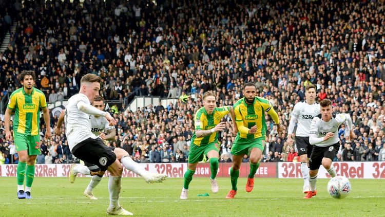 Derby County seal playoff spot with win over West Brom