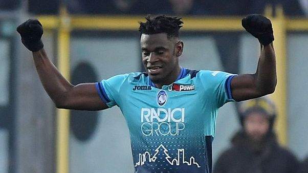 أتلانتا يعزز آمال التأهل لدوري الأبطال بالفوز على لاتسيو أتلانتا يعزز آمال التأهل لدوري الأبطال بالفوز على لاتسيو
