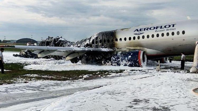 Forty-one reported killed after Russian passenger plane crash-lands in Moscow
