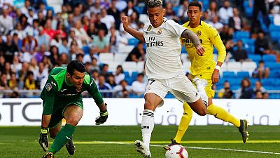 Madrid beat Villarreal in front of sparse Bernabeu crowd Madrid beat Villarreal in front of sparse Bernabeu crowd