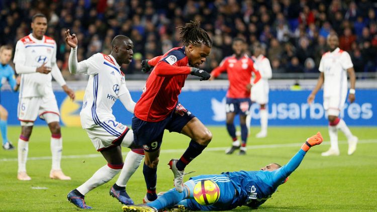 Lyon hold Lille to 2-2 draw in top-three thriller