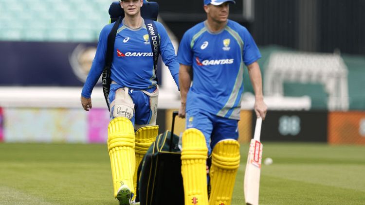 Warner, Smith make mark on return to Australia colours
