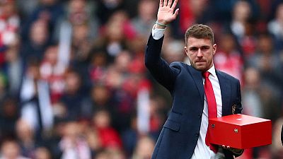 Juventus-bound Ramsey bids emotional farewell to Arsenal Juventus-bound Ramsey bids emotional farewell to Arsenal