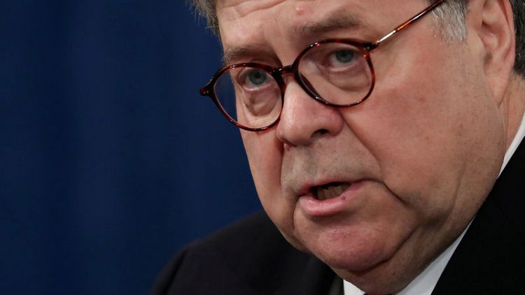 U.S. House panel readies contempt vote against Barr over Mueller report