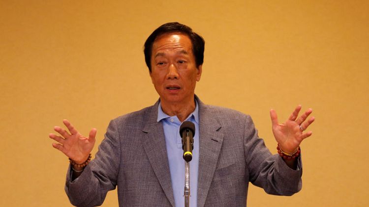Foxconn's Gou wants to be peacemaker between U.S., China and Taiwan