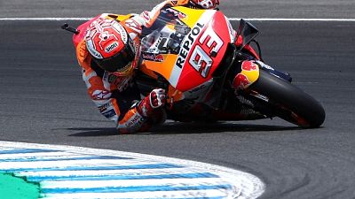 Test MotoGp: Marquez non molla mai Test MotoGp: Marquez non molla mai