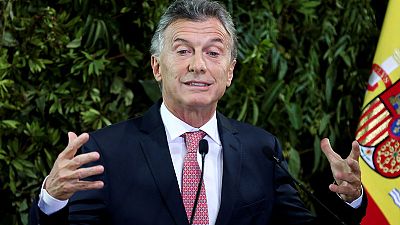 Argentina's Macri seeks accord with rivals to calm volatile markets Argentina's Macri seeks accord with rivals to calm volatile markets