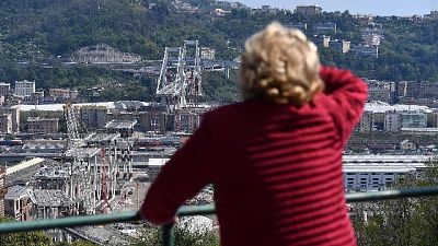 Iniziano lavori su pile est del Morandi Iniziano lavori su pile est del Morandi