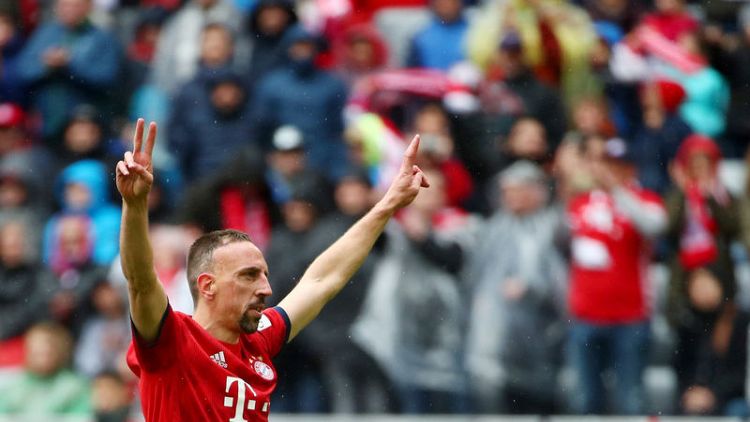 Ribery to play on for a couple of seasons after Bayern exit