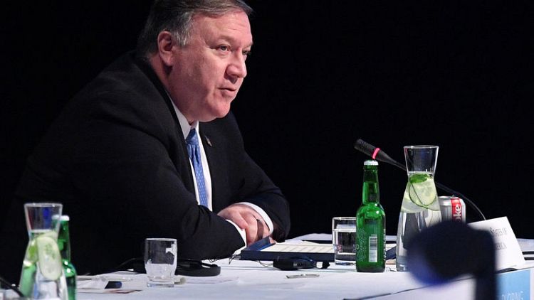 U.S. Secretary of State Pompeo's visit to London is going ahead, embassy says