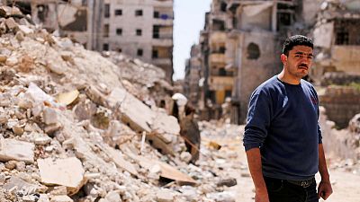 العيش وسط الأنقاض على خط الجبهة القديم في حلب السورية