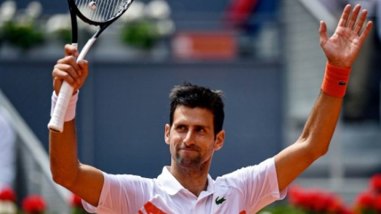 Madrid: Djokovic en vitesse, en attendant Federer