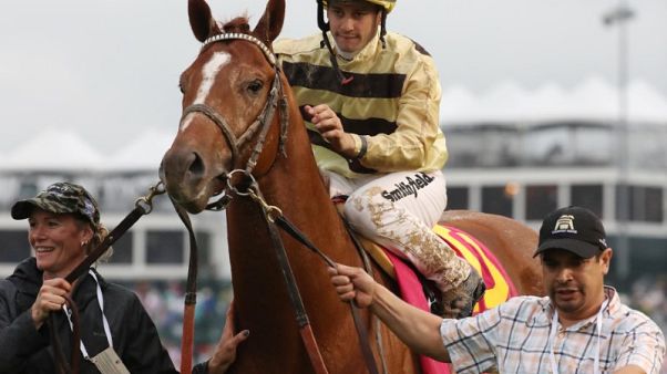 Horse racing - Kentucky Derby winner Country House out of Preakness Horse racing - Kentucky Derby winner Country House out of Preakness