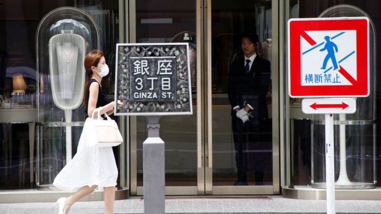 Japan April services PMI slips as new business growth slows