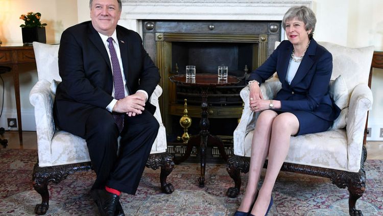 Pompeo says U.S. relationship with UK is special, whatever the differences