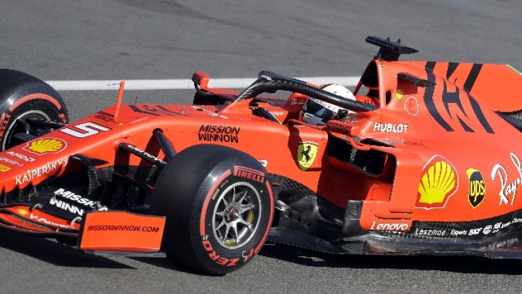 F1: test Barcellona con 4 piloti Ferrari