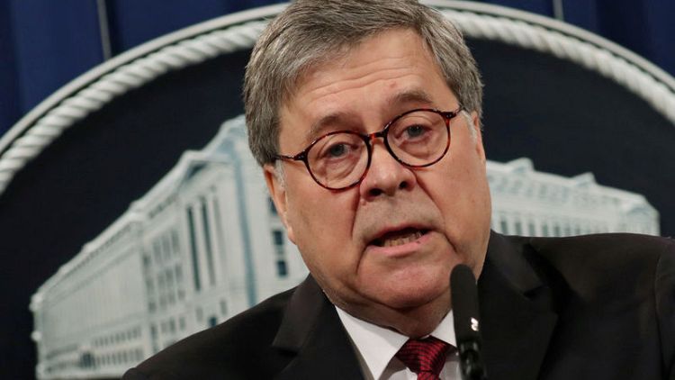U.S. House panel accuses Barr of contempt as Trump invokes executive privilege