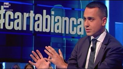 Di Maio,importante segnale discontinuità Di Maio,importante segnale discontinuità