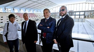 Led colorati e spalti, la nuova Scandone Led colorati e spalti, la nuova Scandone