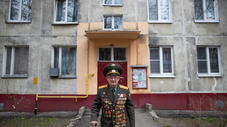 Russian WW2 veteran, 100, calls for peace on Victory Day