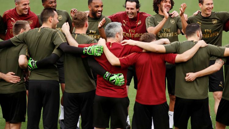 Arsenal's Emery values winning a trophy above Champions League return