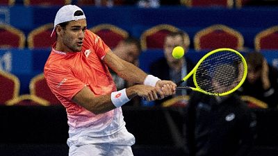 Tennis: Berrettini, "pronto per Roma" Tennis: Berrettini, "pronto per Roma"