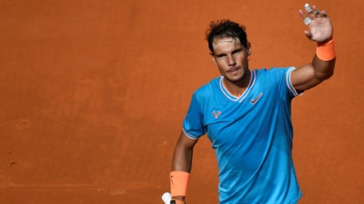 Tennis: Nadal assure l'essentiel, Monfils a rendez-vous avec Federer à Madrid