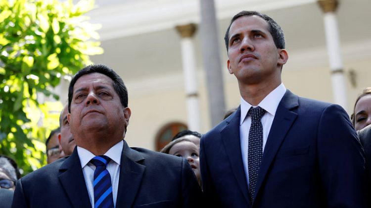 Deputy of Venezuela's Guaido arrested and dragged away by tow truck