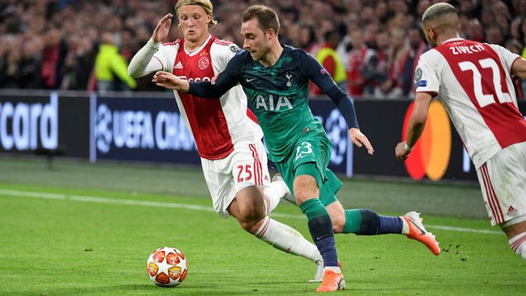 Heart and fight key to Spurs stunning win, says Eriksen