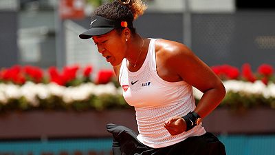 Improved Osaka reaches Madrid Open quarters Improved Osaka reaches Madrid Open quarters