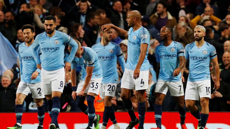 Manchester City on brink of title as epic race reaches climax