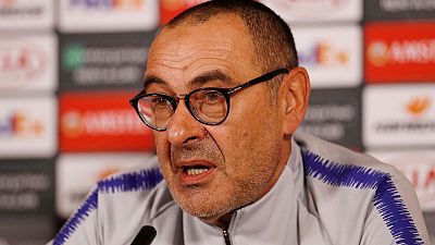 Sarri hopeful of 'one or two players' as Chelsea fight transfer ban Sarri hopeful of 'one or two players' as Chelsea fight transfer ban