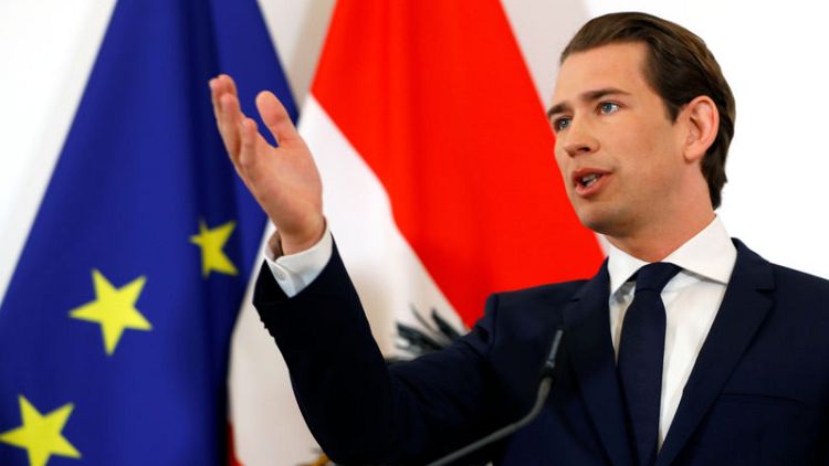 Austria's Kurz says southern EU states 'gladly take our money'