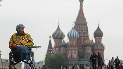 Putin, battling ratings slump, reviews Red Square military parade Putin, battling ratings slump, reviews Red Square military parade