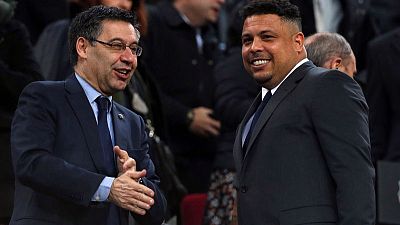 Ronaldo rubbishes Super League idea, defends Barcelona season Ronaldo rubbishes Super League idea, defends Barcelona season