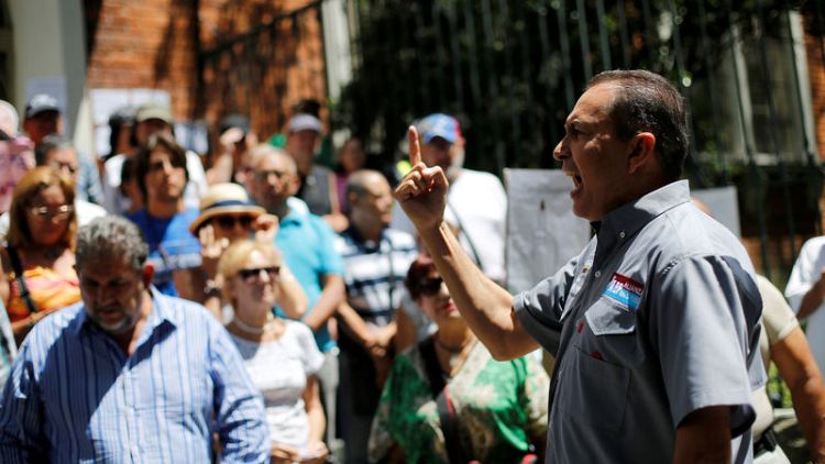 Venezuela lawmaker seeks refuge in Argentine embassy after colleague's arrest