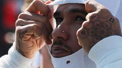 Hamilton tightens the gloves for battle with Bottas Hamilton tightens the gloves for battle with Bottas