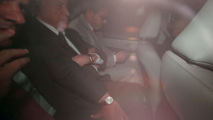 Former Brazil President Temer surrenders to police following arrest warrant